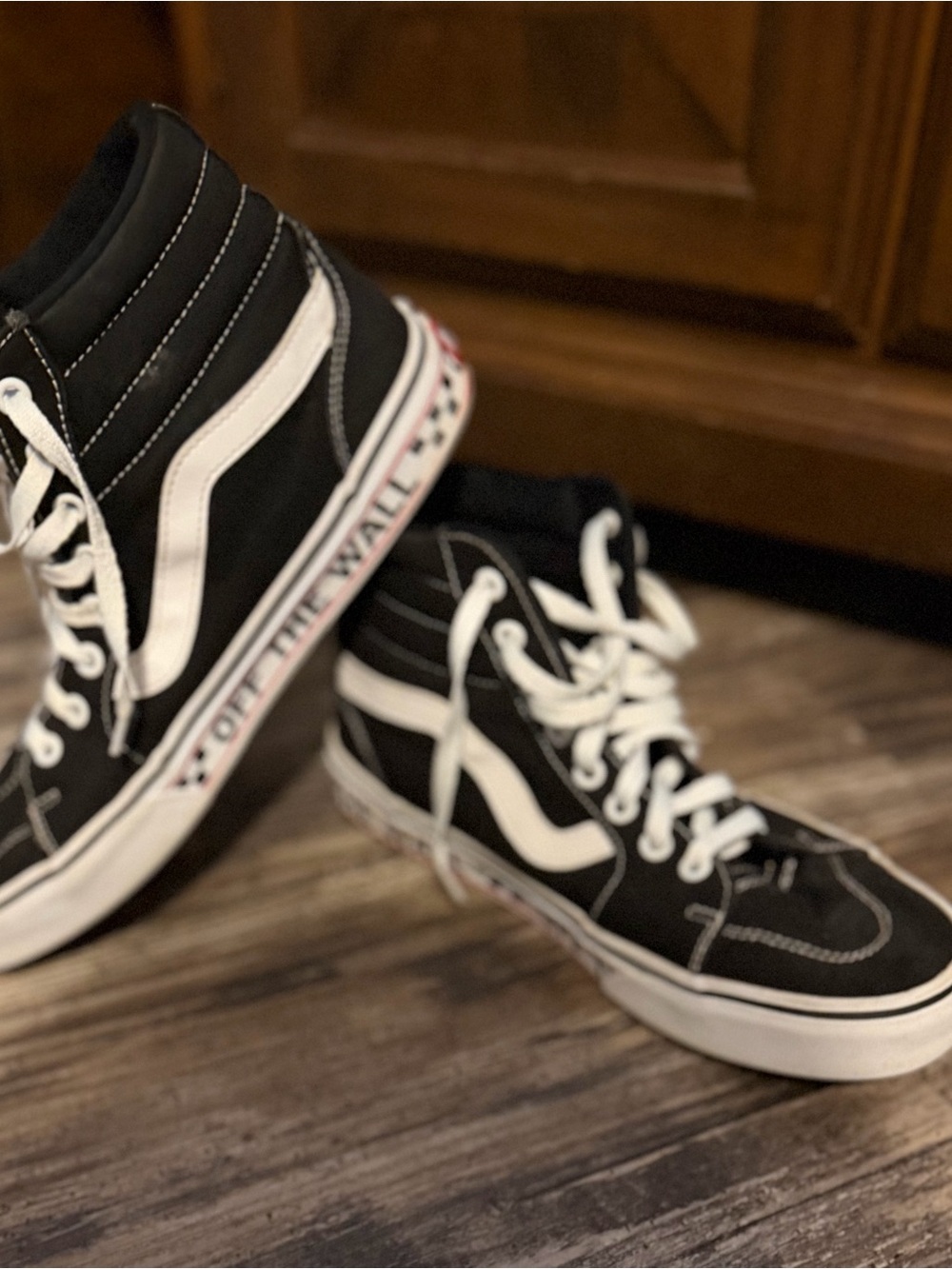 Vans Filmore Sidewall High-top Skate Shoes OTW graphics 8.5